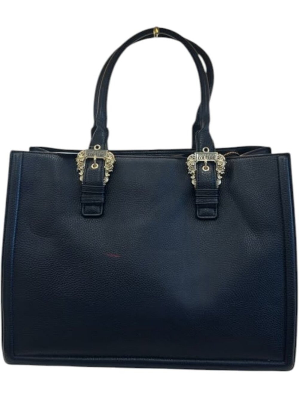 533150CR C1 Versace Hand Bag Black Leather